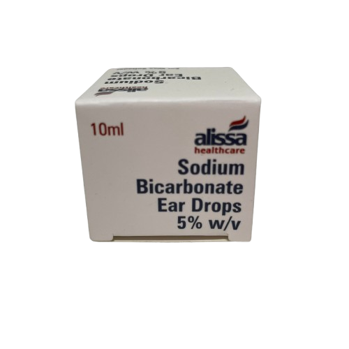 Sodium Bicarbonate 5% w/v Ear drops