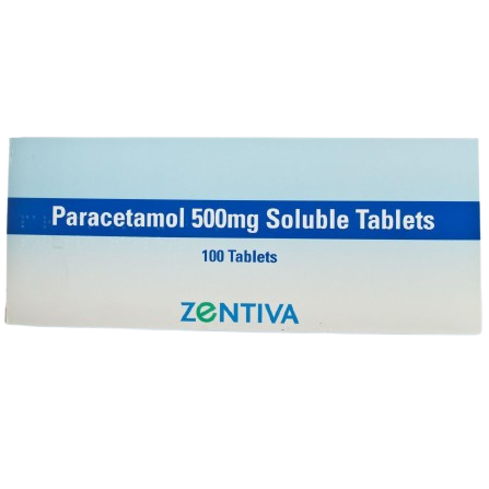 Paracetamol 500mg Soluble Tablets