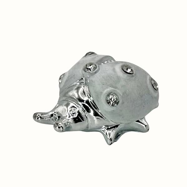 Marienkäfer weiß - Bomboniere Gastgeschenk