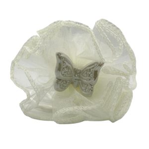 Mandelsäckchen mit Schmetterlingsmagnet