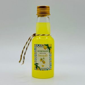 Limoncello Gastgeschenk 50ml – personalisiertes Etikett