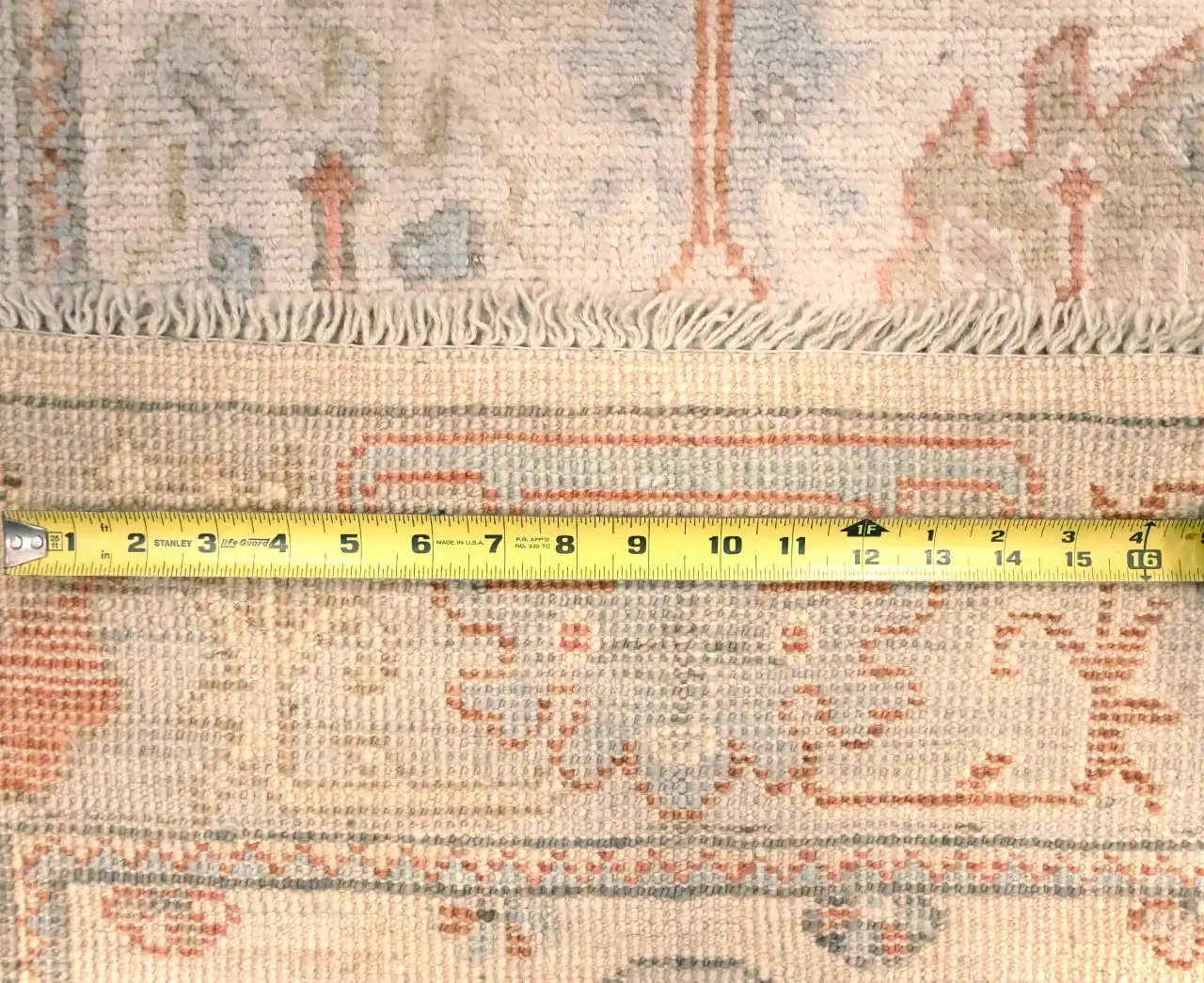 3 x 6 Pakistan Oushak Wool Rug - Image 3