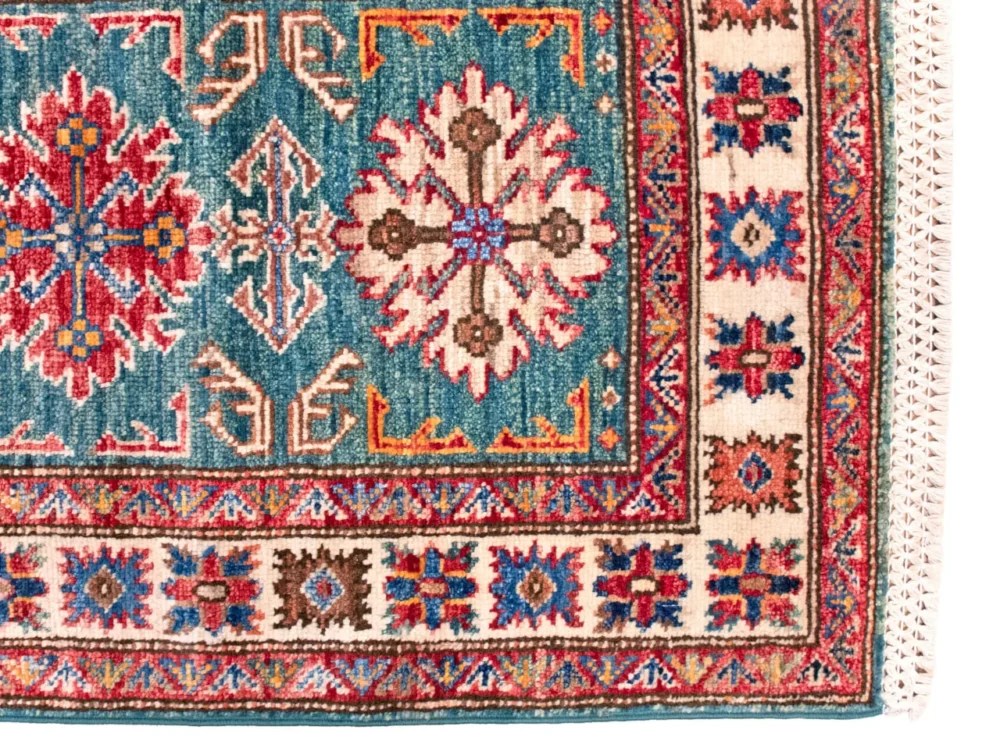 2 x 6 Pakistan Kazak Wool Rug - Image 4