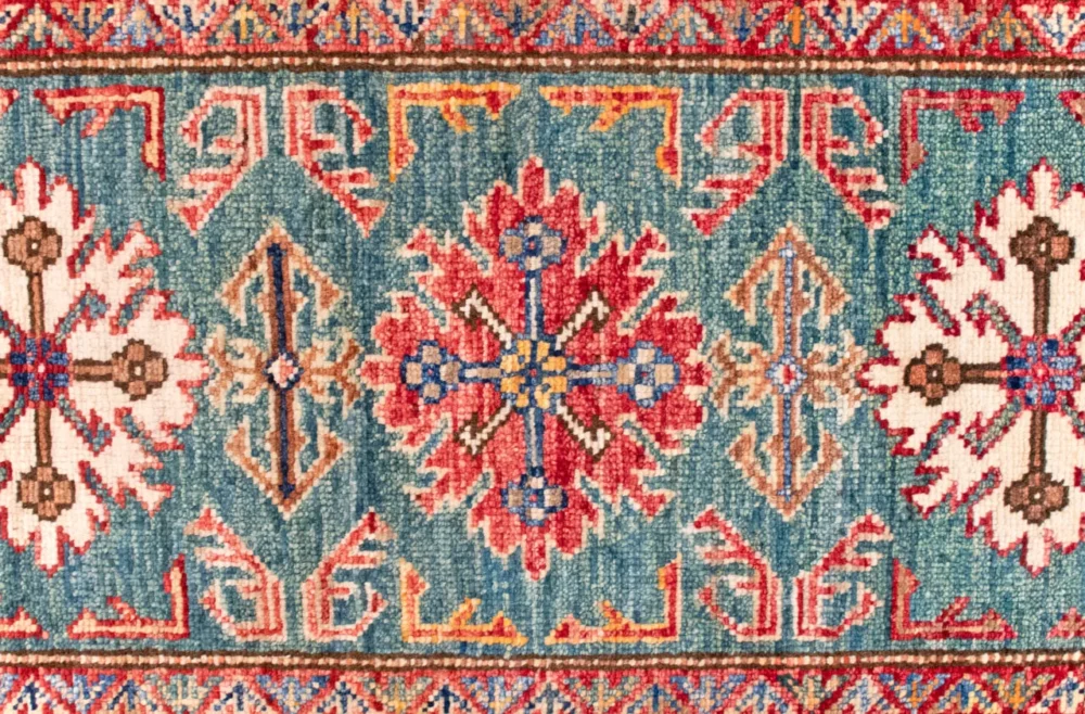 2 x 6 Pakistan Kazak Wool Rug - Image 5