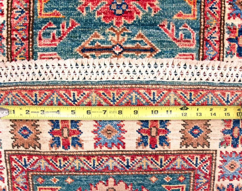 2 x 6 Pakistan Kazak Wool Rug - Image 3