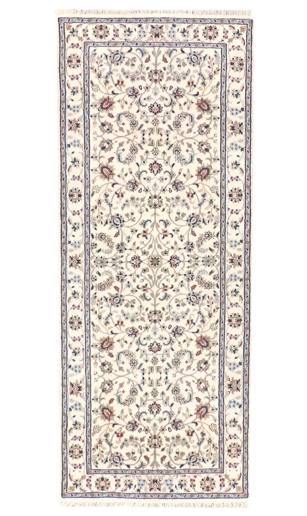 3 x 7 nain india wool area rug - pineville rug gallery - charlotte nc