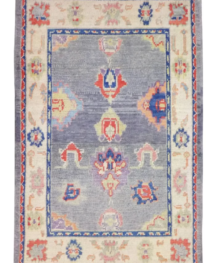 4 x 6 Oushak Turkish Wool Oriental Area Rug - pineville rug gallery - charlotte nc