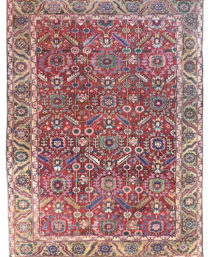 9 x 12 Antique Bakhshayesh Persian Wool Rug