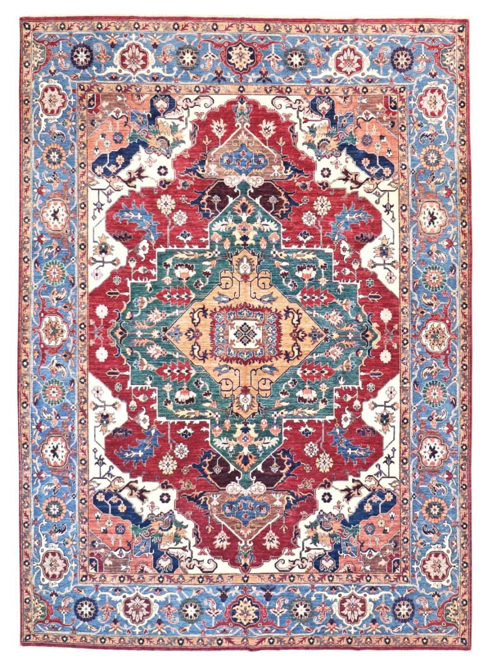9 x 12 New Kazak Pakistan Wool Rug