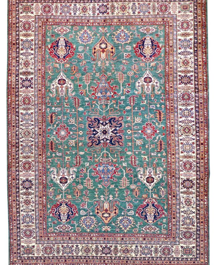 9 x 12 New Kazak Pakistan Wool Rug