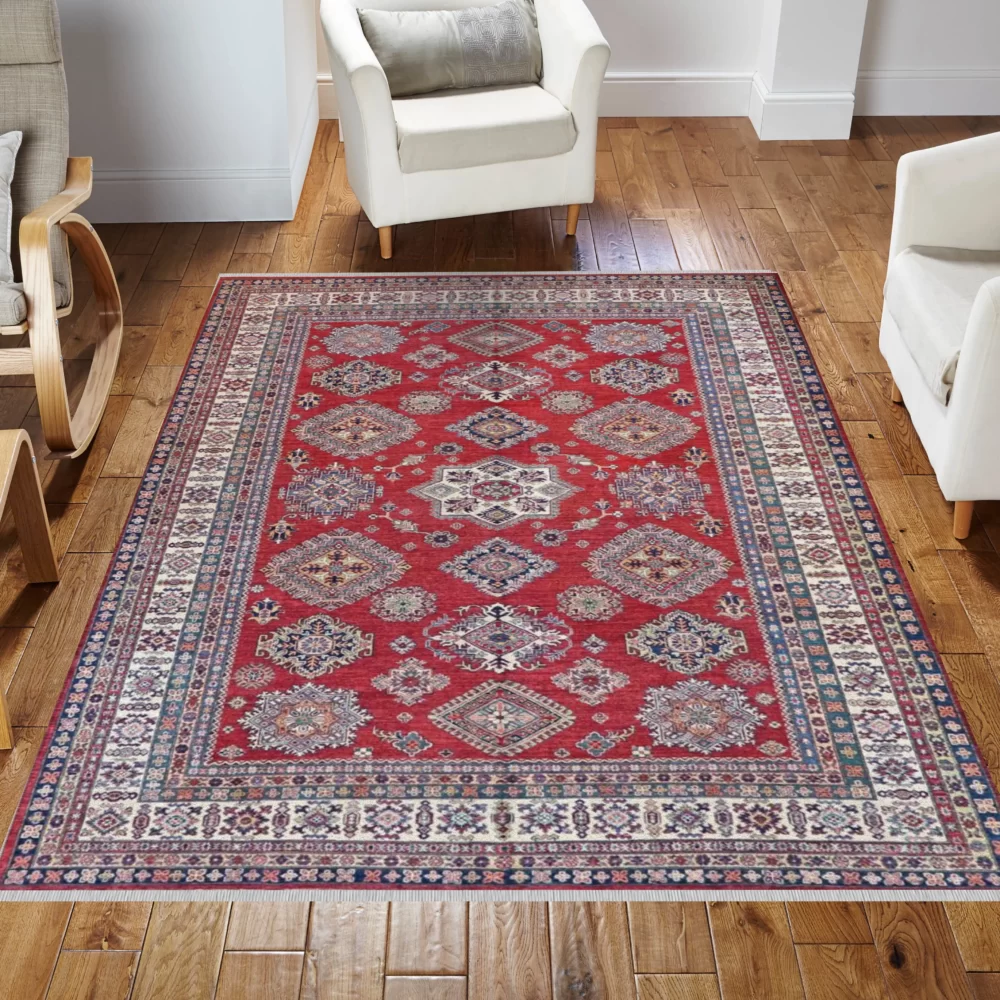 9 x 12 New Kazak Pakistan Wool Rug - Image 2