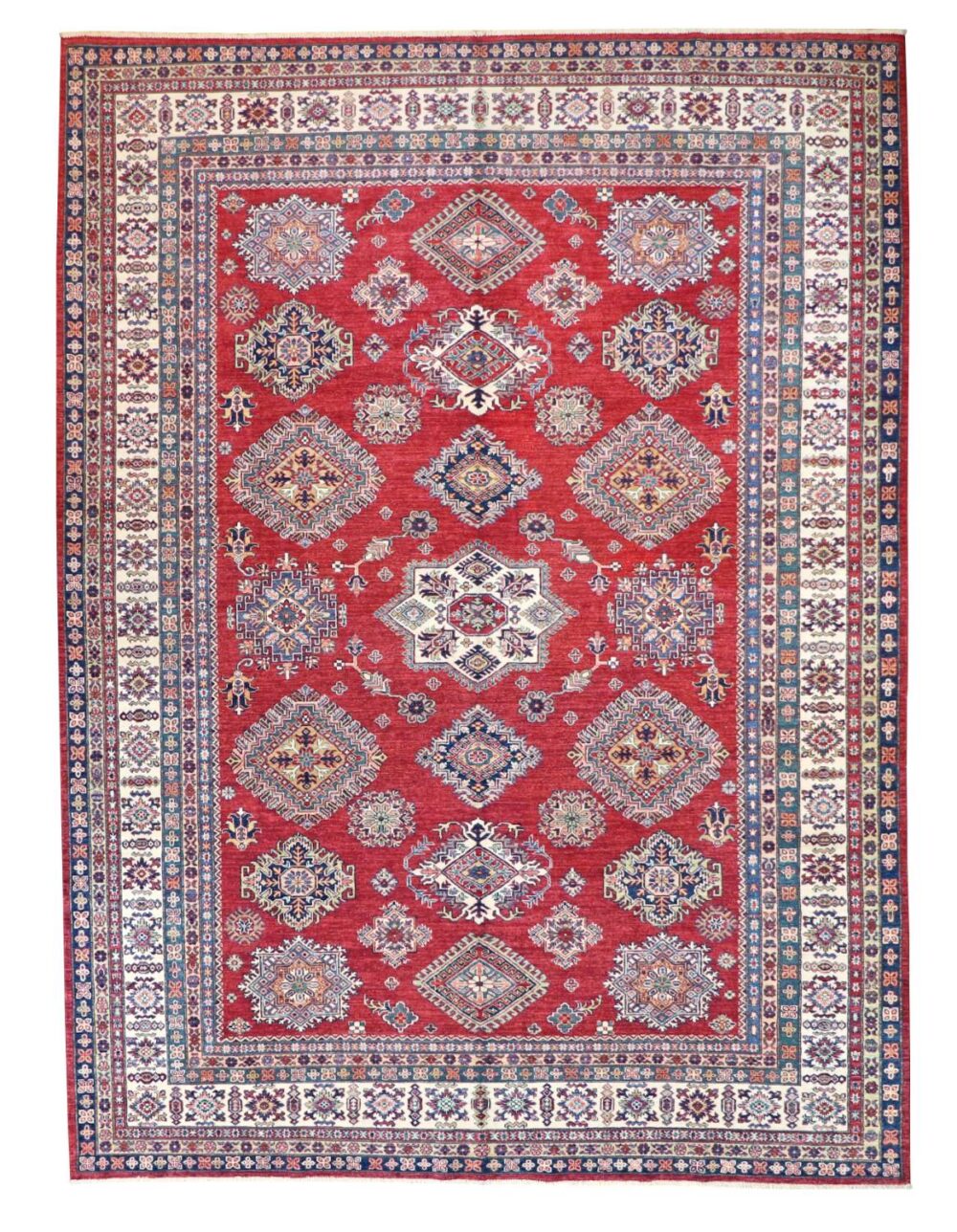 9 x 12 New Kazak Pakistan Wool Rug