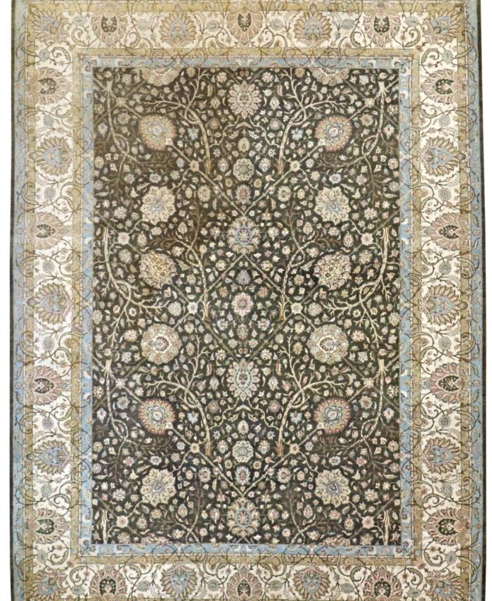 9 x 12 New Mahal Pakistan Wool Rug