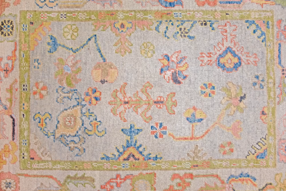 4 x 6 Oushak Turkish Oriental Area Rug Design - pineville rug gallery - charlotte nc
