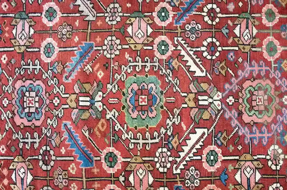 9 x 12 Antique Bakhshayesh Persian Wool Area Rug