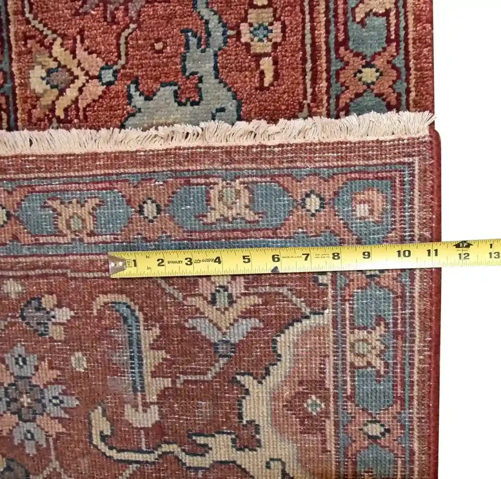 9 x 12 New Heriz Indian Wool Area Rug