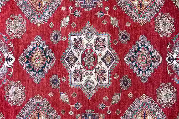 9 x 12 New Kazak Pakistan Wool Opulent Area Rug