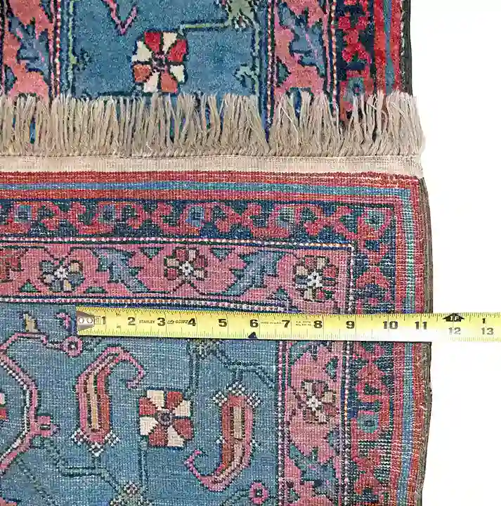9 x 12 Vintage Bijar Persian Wool Rug - Image 3