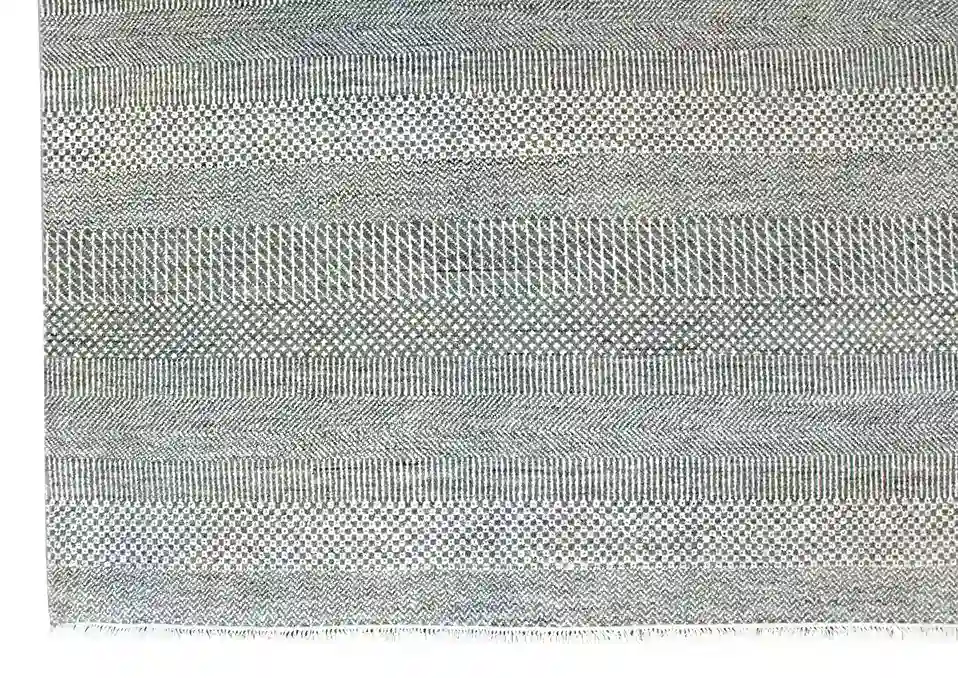 9 x 12 Handmade In India Genuine Oriental Area Rug Design Details - pineville rug gallery - charlotte nc