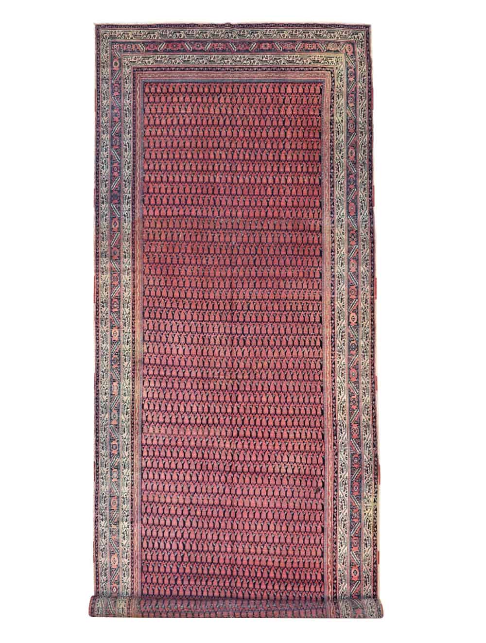 Antique 6 x 20 Malayer Persian Rug