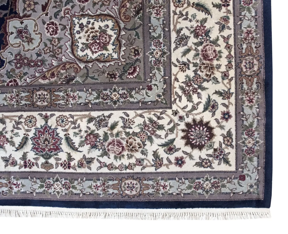 9 x 12 New Kashan Persian Wool Area Rug - Image 5