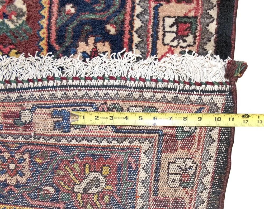 6 x 13 Antique Bakhtiari Persian Wool Rug - Image 3
