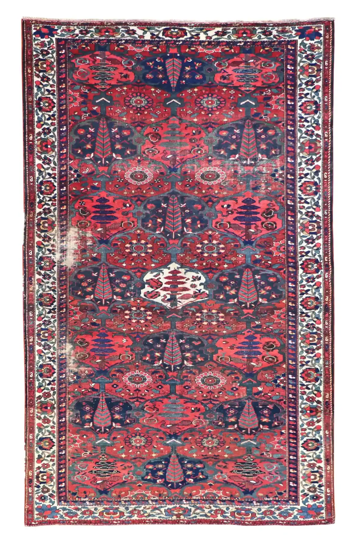 6 x 10 Antique Bakhtiari Persian Rug