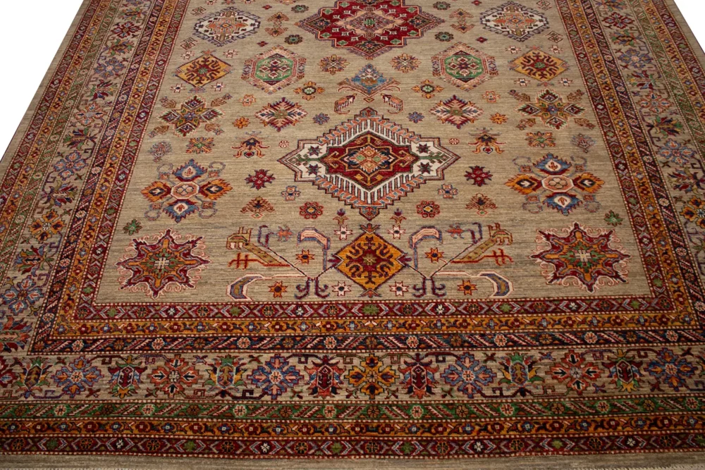 9 X 12 Pakistan Kazak Wool Rug - Image 4