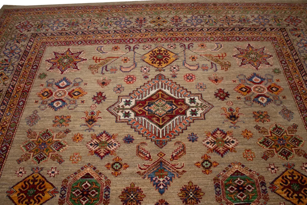 9 X 12 Pakistan Kazak Wool Rug - Image 5