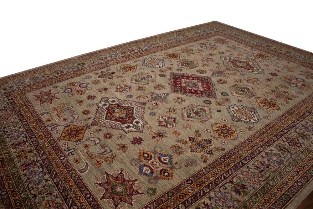 9 X 12 Pakistan Kazak Wool Rug - Image 3