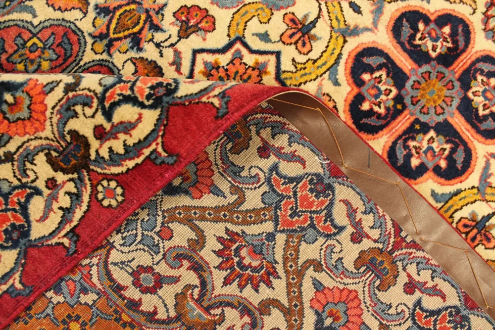 7 X 10 Persian Kashan Wool Rug - Image 6