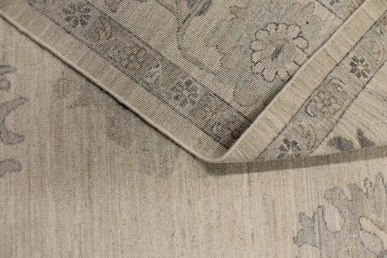 9 X 12 Indo-Oushak Wool Rug - Image 9