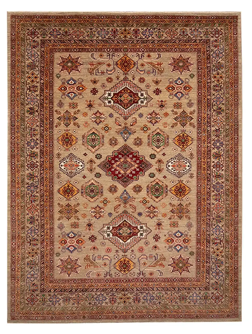 9 X 12 Pakistan Kazak Wool Rug