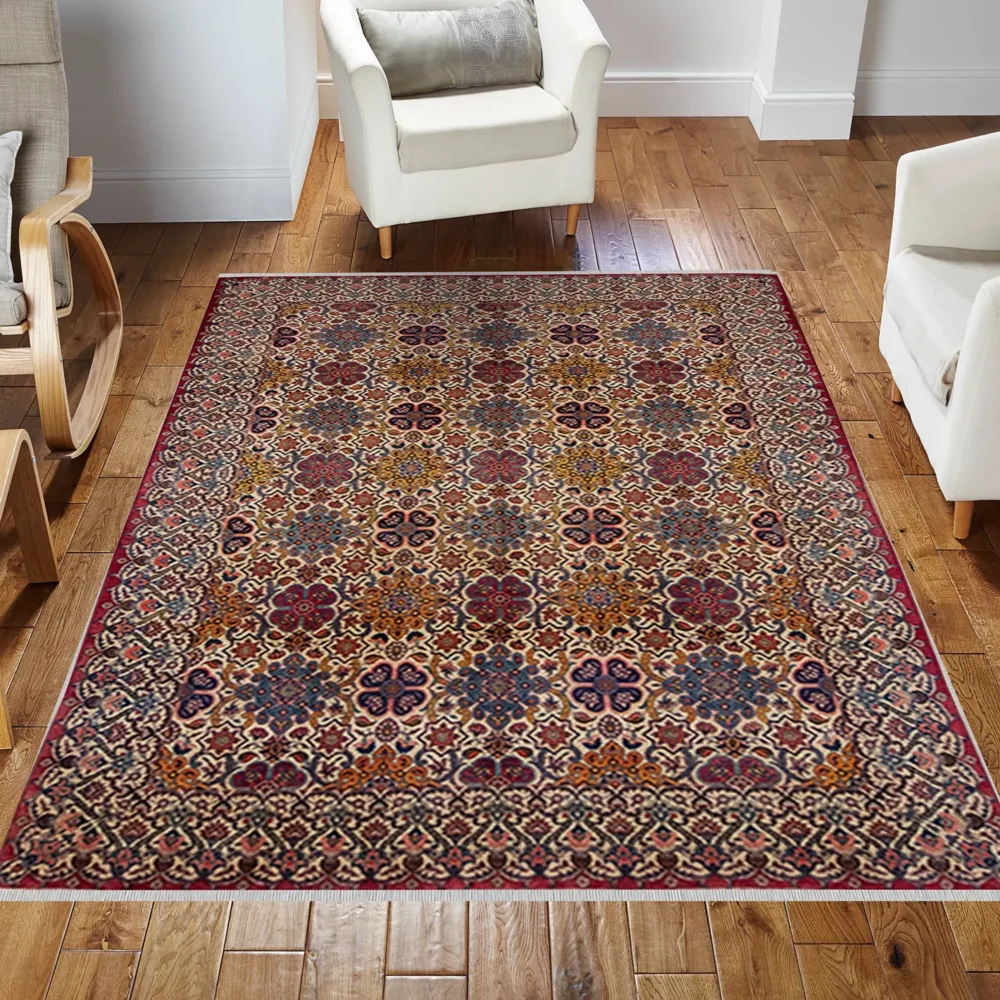 7 X 10 Persian Kashan Wool Rug - Image 2