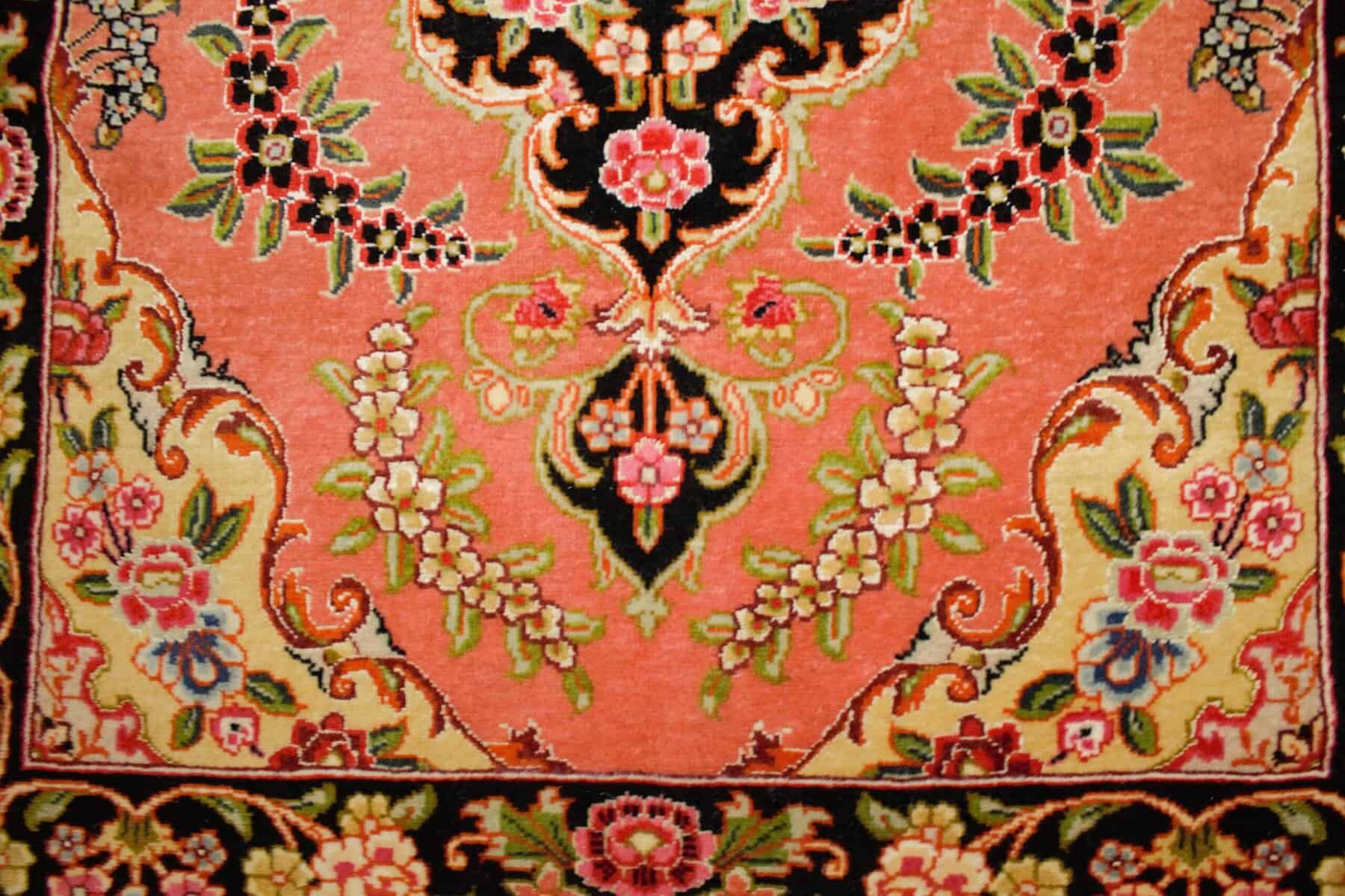 3 x 16 Tabriz Runner In Coral - Image 4