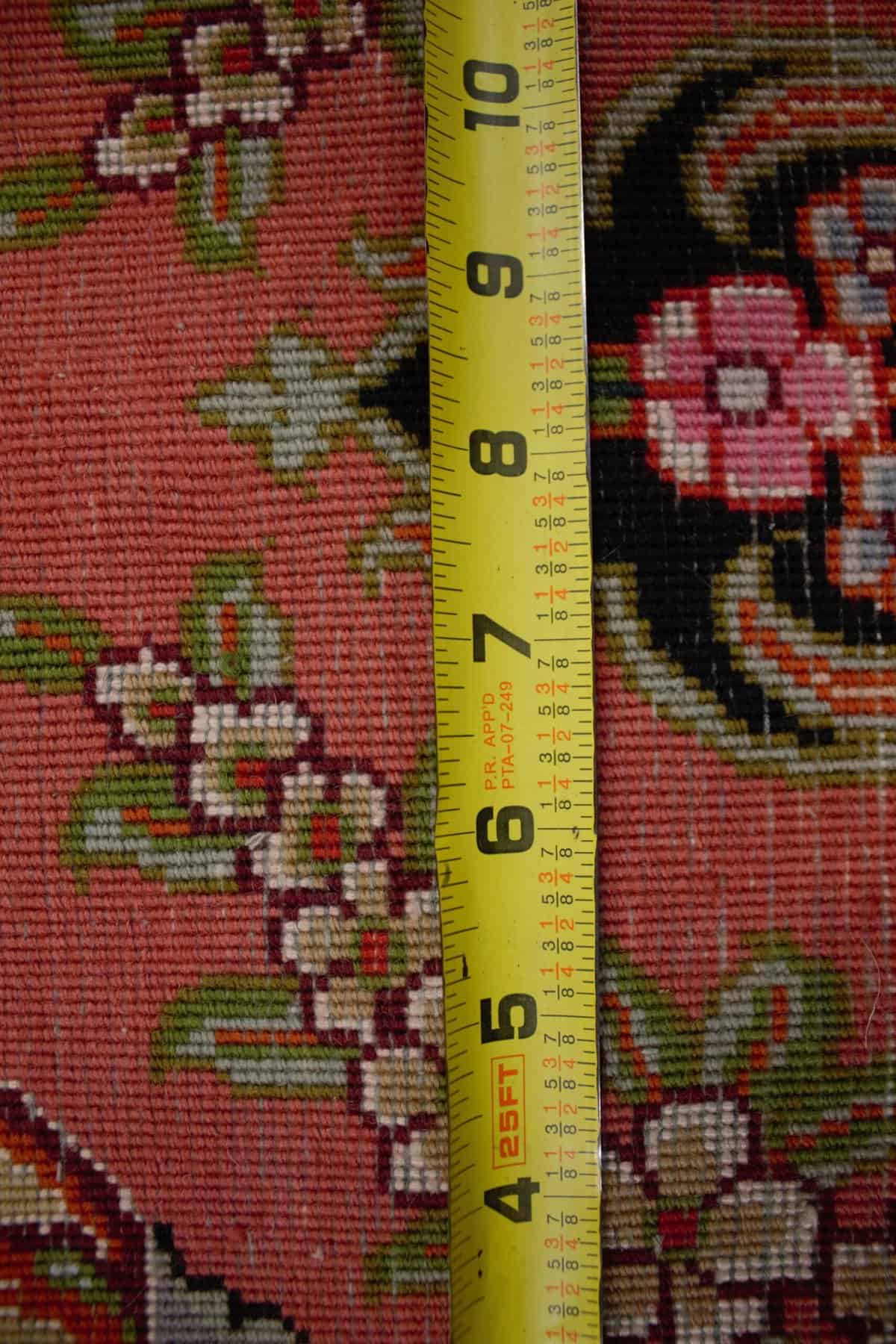 3 x 16 Tabriz Runner In Coral - Image 2