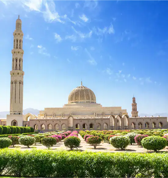 Sultan Qaboos Grand Mosque, Muscat, Oman — company formation and business setup in Oman by PI Startup Advisory