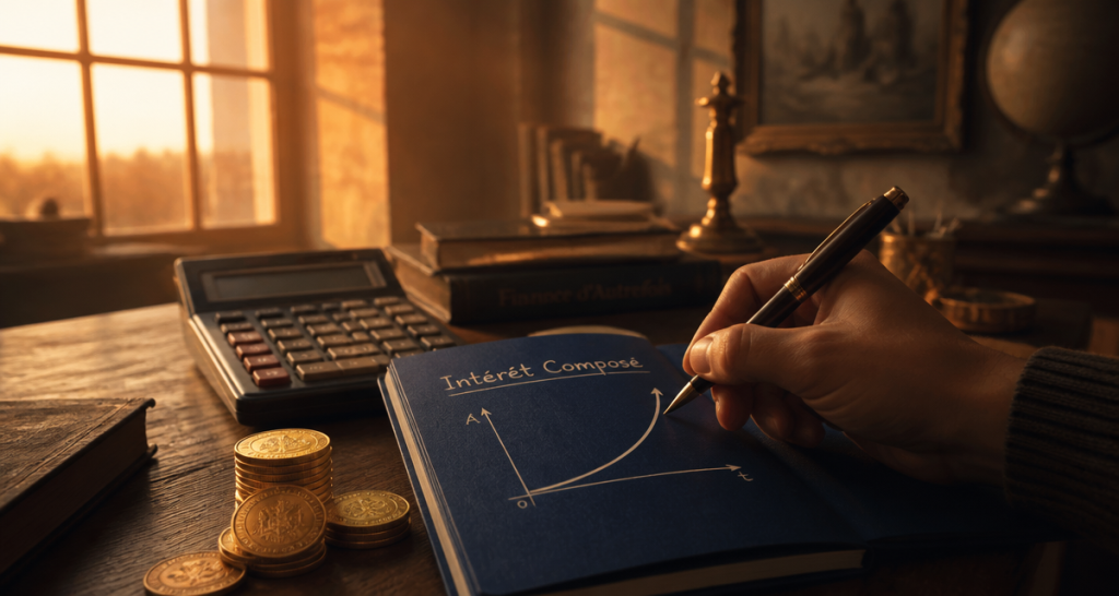 calcul intérêt composé carnet pièces or