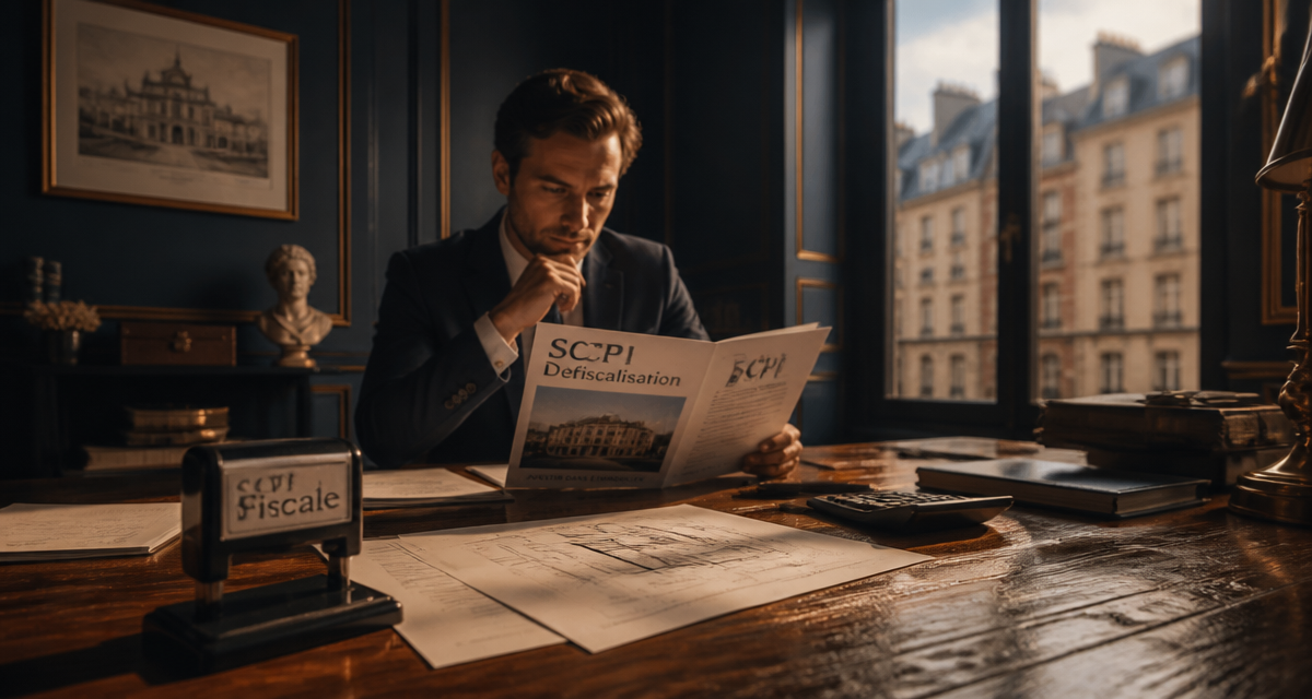defiscalisation scpi professionnel analyse dossier
