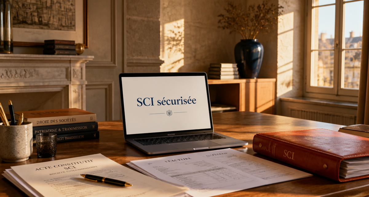 expert comptable pour sci bureau lumière dorée