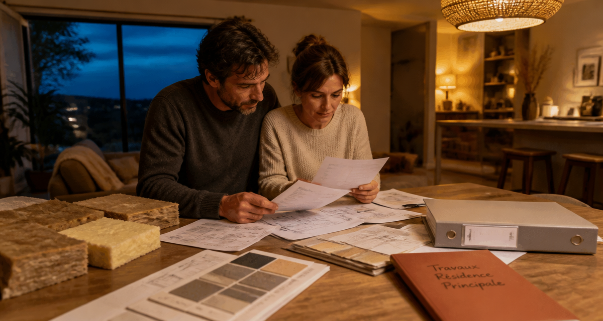travaux déductibles impôts résidence principale 2024 couple