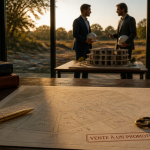 vendre a un promoteur plan cadastral et promoteur