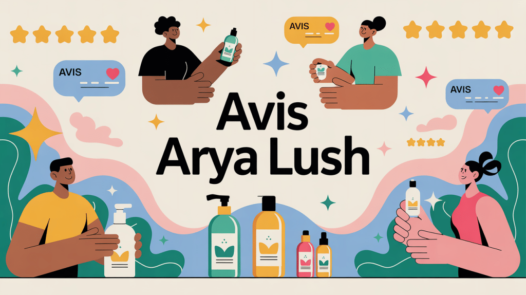 arya lush avis image clients réputation marque