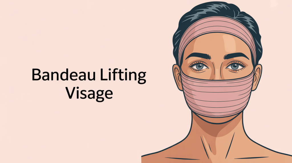 bandeau lifting visage avis image principale vectoriel