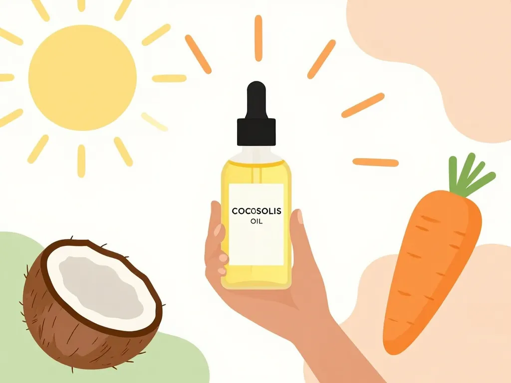 cocosolis avis peau blanche application huile peau claire