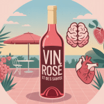 illustration danger du vin rosé pour la santé