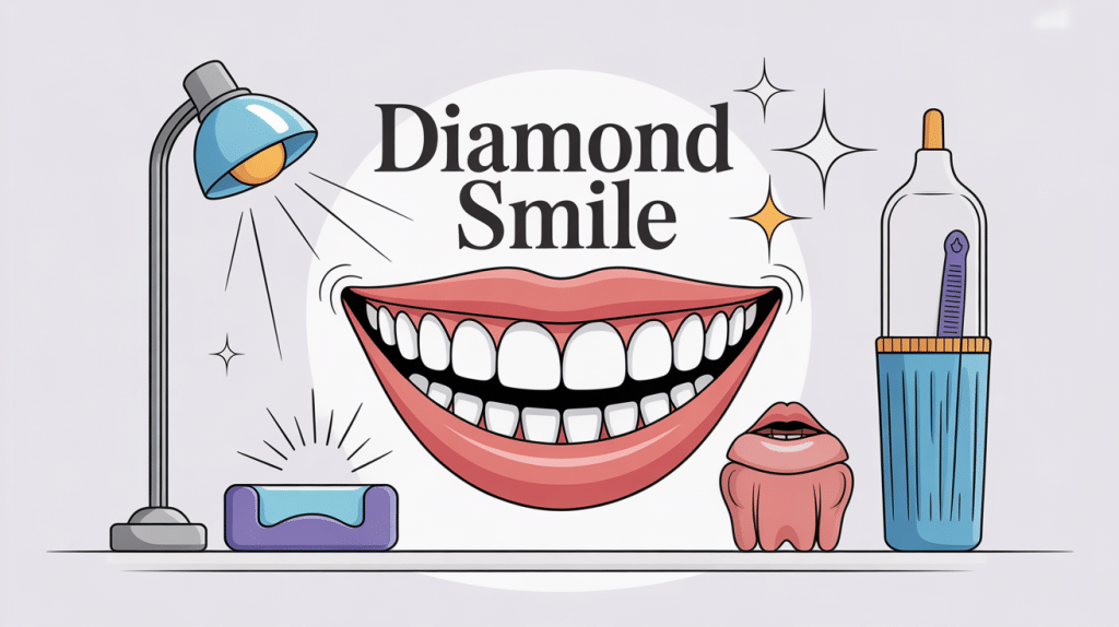 diamond smile avis illustration kit blanchiment à domicile