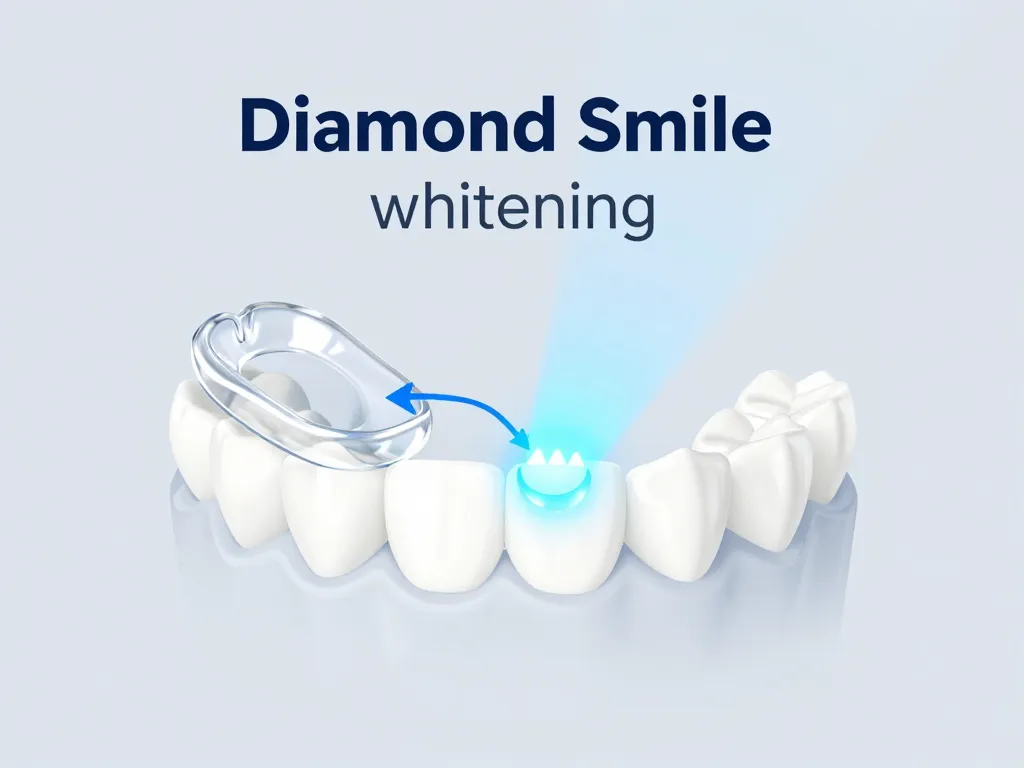 diamond smile avis fonctionnement kit blanchiment et LED