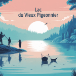 lac du vieux pigeonnier vue nature préservée