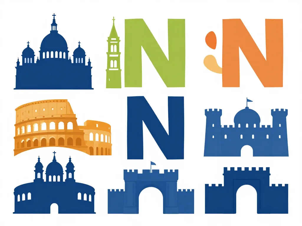 Visuel monuments en N urbains célèbres